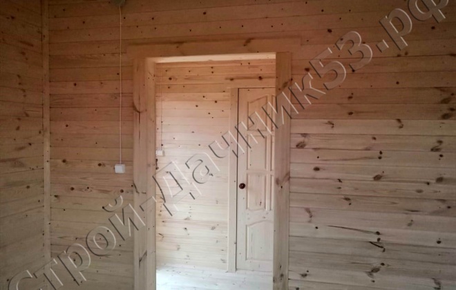 4 два каркасно-щитовых дома 6×6, 36 м², Лен. область, деревня Немятово-2 (6)